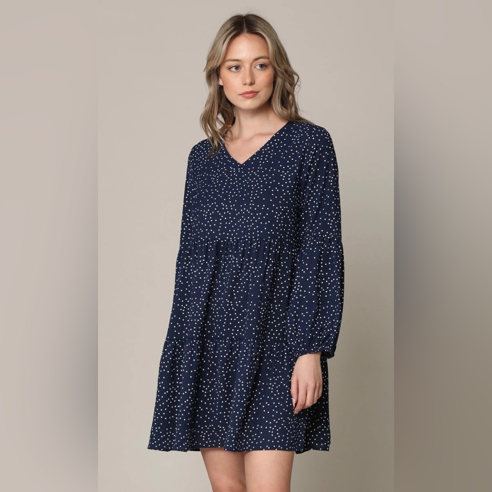 Boutique Polka Dot Dress-Women’s Size Large